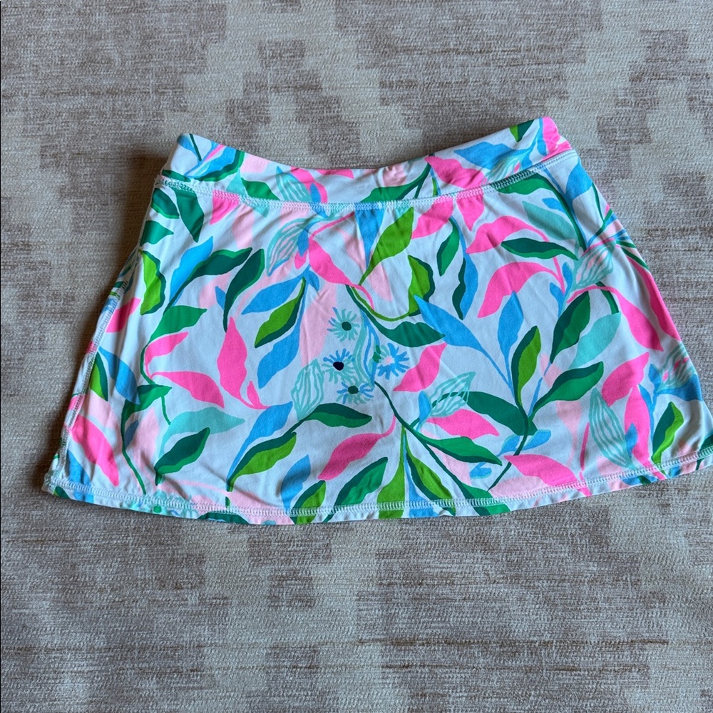 Lilly Pulitzer Girls Luxletic Skorts size L 8-10 - Picture 4 of 6